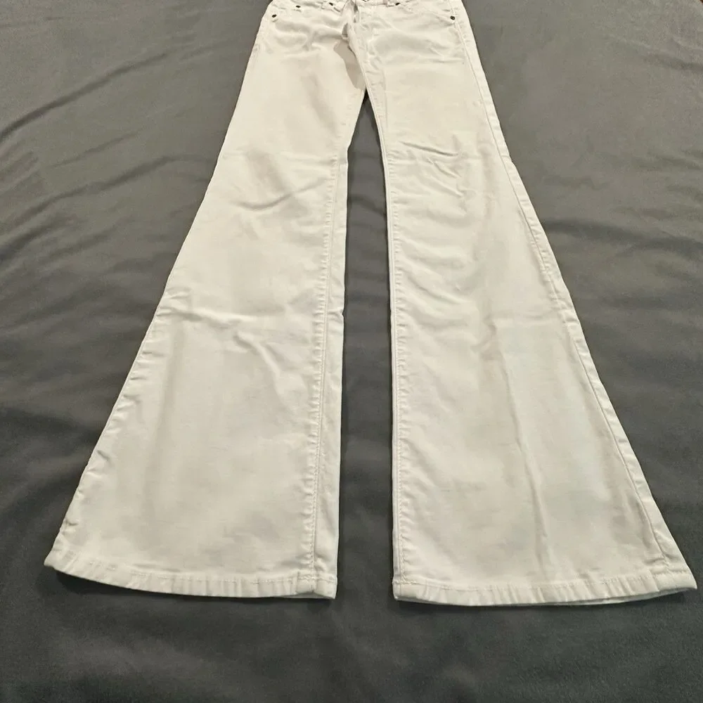 Levis Jeans Mens 34x32 Altered 502 Carpenter Double Knee Work Pants White Denim